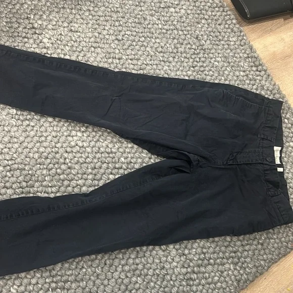 Wildfang The Ace Collection Navy Blue Trouser Khaki Pants Size Small